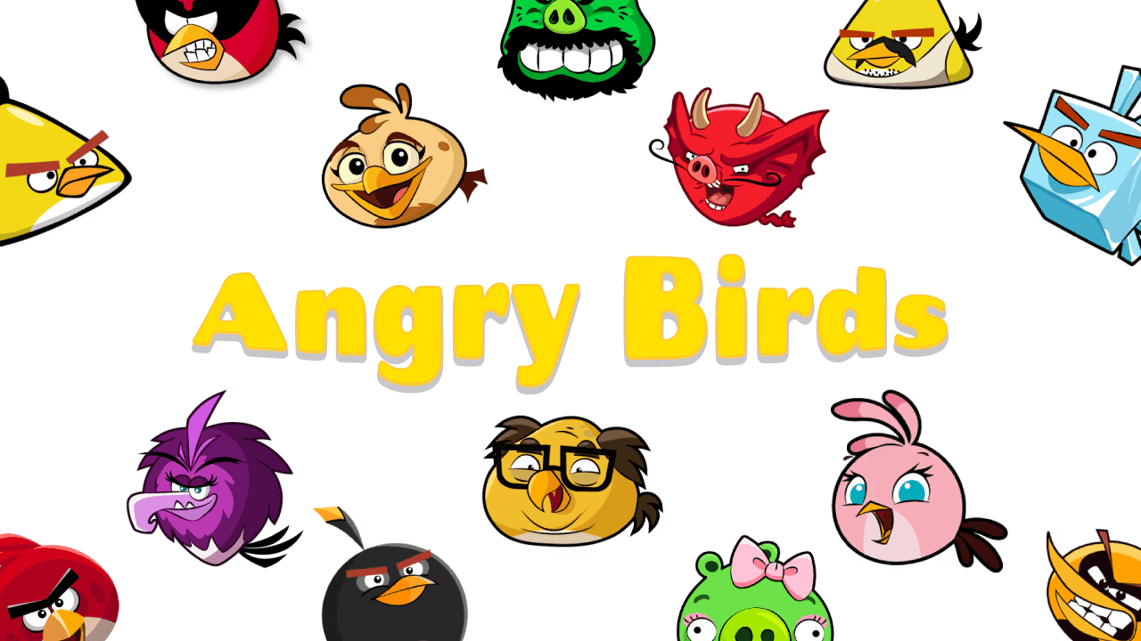 Фон колекції Angry Birds