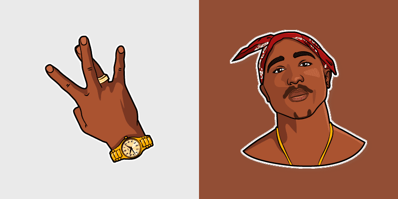2Pac Cute Cursor Pack