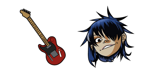 Gorillaz Noodlecustom cursor pack