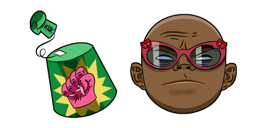 Gorillaz Russelcustom cursor pack