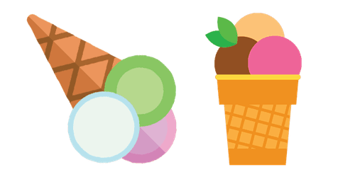 Ice Creamcustom cursor pack