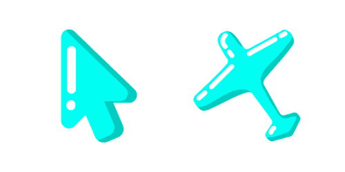 Minimal Airplanecustom cursor pack