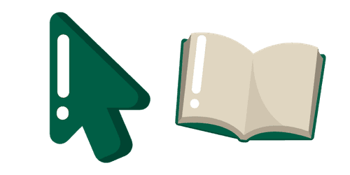 Minimal Bookcustom cursor pack