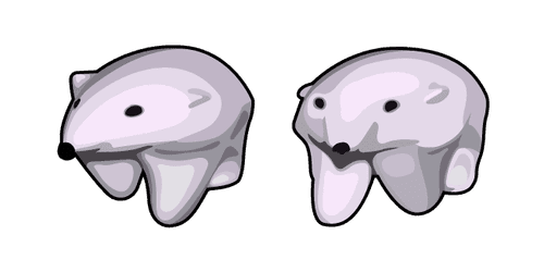 Polar Bear GIF Memecustom cursor pack