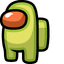 Avocado Crewmate pointer cursor