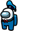 Donald Duck Crewmate pointer cursor