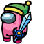Kirby Sword Crewmate pointer cursor