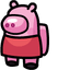 Peppa Pig Crewmate pointer cursor