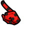 Red Ladybug Crewmate default cursor