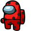 Red Ladybug Crewmate pointer cursor
