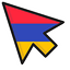 Armenia Flag default cursor