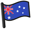 Australia Flag pointer cursor