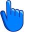 Azure Sky pointer cursor