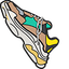 Balenciaga Triple S pointer cursor