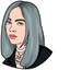 Billie Eilish pointer cursor