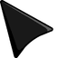 Black default cursor