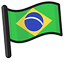 Brazil Flag pointer cursor