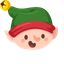Santa & Elf Icons default cursor