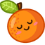 Vibrant Orange default cursor