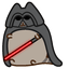 Darth Pusheen pointer cursor