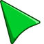 Green default cursor