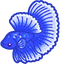 Butterfly Fish Snack pointer cursor