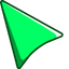 Lively Lime default cursor
