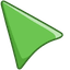 Mantis Green default cursor
