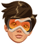 Tracer Orange pointer cursor