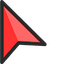 Radiant Red default cursor