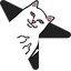 Nermal Black Charm pointer cursor