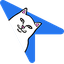 Nermal Blue default cursor