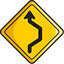 Roadworks pointer cursor