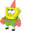 Spongebob-inspired pointer cursor