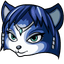 Cute Blue Fox Cursor Pack pointer cursor