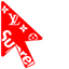 Supreme x LV default cursor
