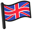 United Kingdom Flag pointer cursor