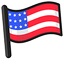 United States Flag pointer cursor