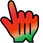 Watermelon Slice pointer cursor