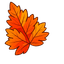 Autumn Maple Leaf Cursor default cursor