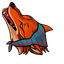 Bandana Woodland Fox Cursor default cursor