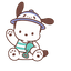 Beach Pochacco pointer cursor
