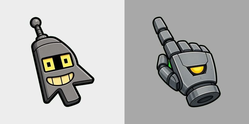 Bender Robot Cursor