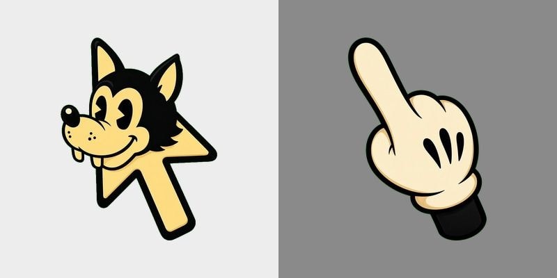 Boris the Wolf Cursor