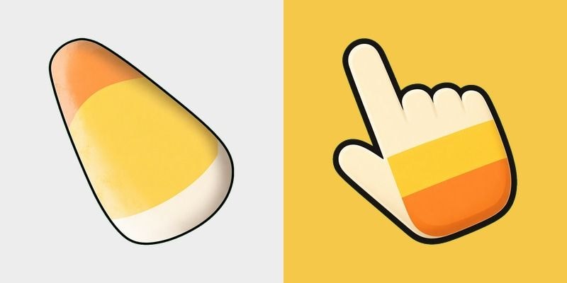 Candy Corn Treat Cursor