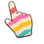 Candy Wrapper pointer cursor