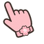 Chibi Sakura Blossom Cursor pointer cursor