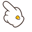 Chococat Harvest Corn Cursor pointer cursor