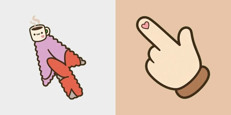 Coffee Mug Heart Cursor