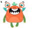 Coral Stalk Eye Monster Cursor default cursor